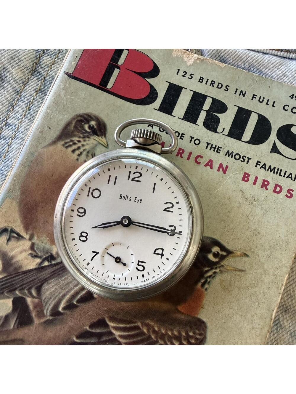 Vintage Bull’s Eye Pocket Watch